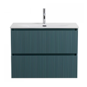 Тумба под раковину BELBAGNO UNO-800-2C-SO-AO подвесная голубая матовая